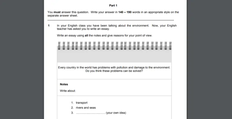 Teacher’s Guide To The Cambridge B2 First Writing Exam – Enchanted ESL